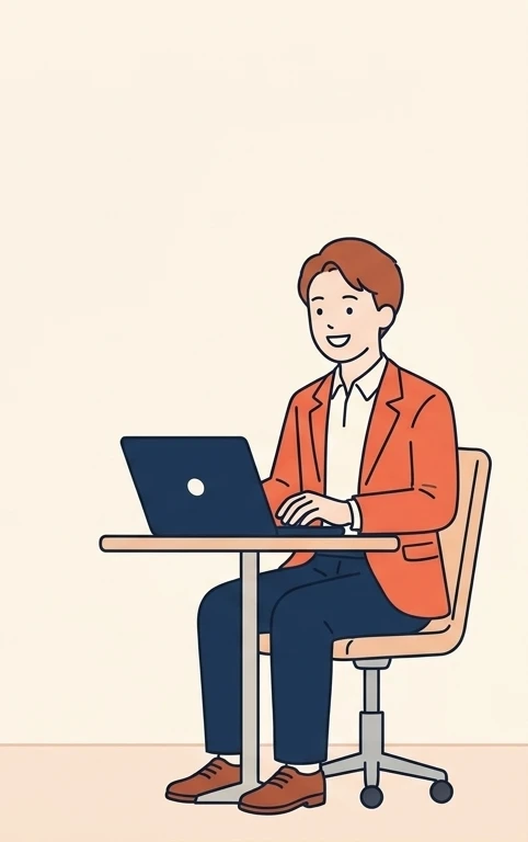 Groupfileを活用する男性